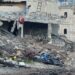 Destrucción de aldea en el sur libanés. Foto: EFE/EPA/WAEL HAMZEH