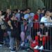 Migrantes varados en la frontera sur de México ante las restricciones de Trump Foto: EFE/ Juan Manuel Blanco