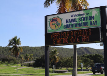 La Base Naval de Guantánamo. Foto:  EFE/ Marta Garde.