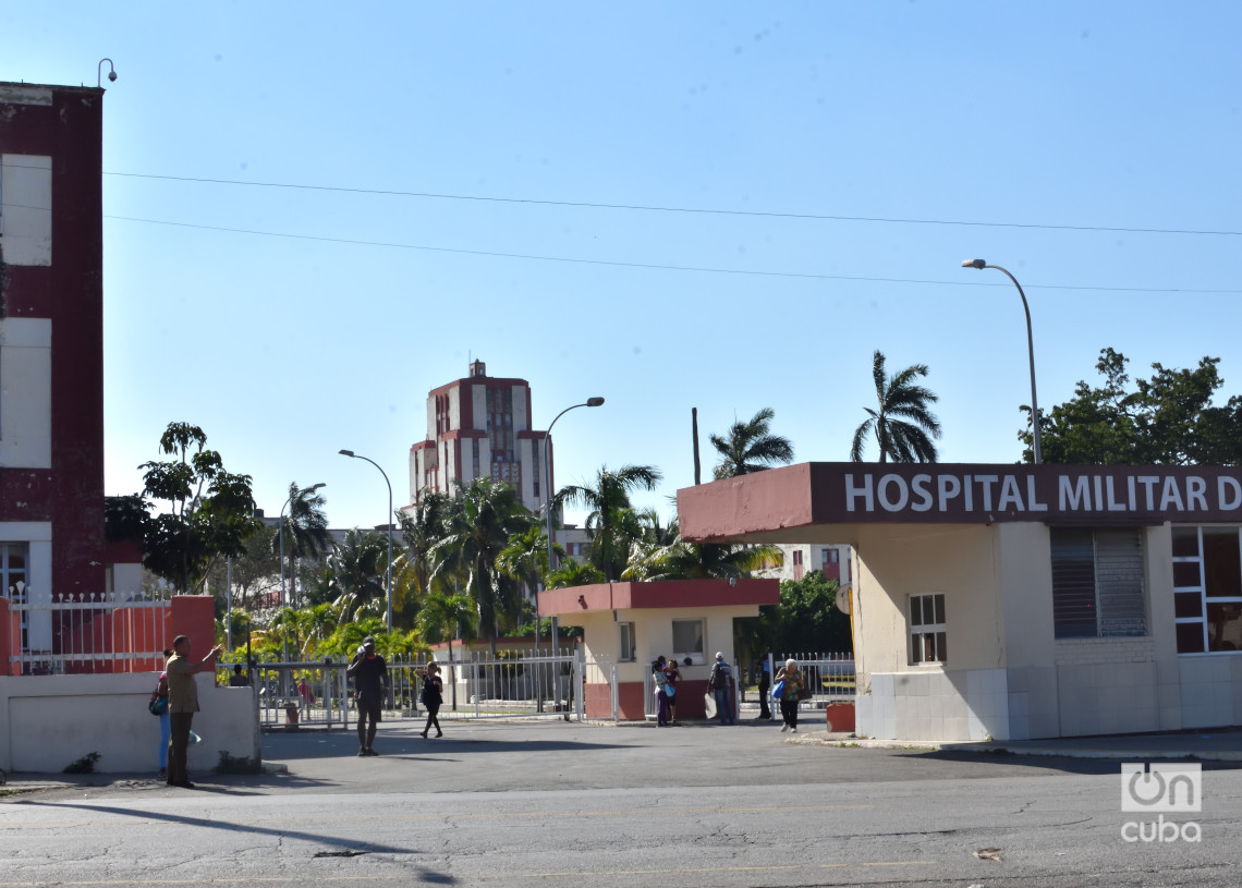 Hospital Militar "Dr.Carlos J. Finlay",  en el municipio habanero de Mariano. Foto: Otmaro Rodríguez