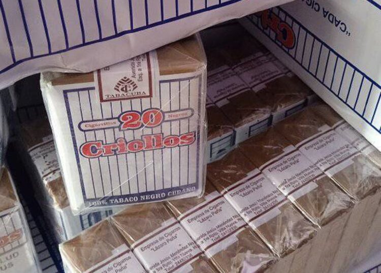 Cigarros cubanos de la marca "Criollos". Foto: Facebook.