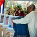 Homenaje póstumo en Holguín a los 13 militares fallecidos por las explosiones en un arsenal en la localidad de Melones. Foto: @PresidenciaCuba / X.