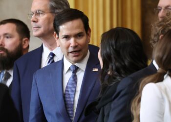 Secretario de Estado,Marco Rubio. Foto: EFE/EPA/KEVIN LAMARQUE / POOL