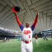 Armando Johnson terminó su etapa como director del equipo Cuba de béisbol tras dos años y medio en el cargo. Foto: by Yuki Taguchi/MLB Photos.