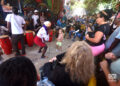 Peña de la rumba en el Callejón de Hamel, en La Habana. Foto: Otmaro Rodríguez.