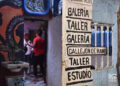 Callejón de Hamel, en el barrio de Cayo Hueso, en La Habana. Foto: Otmaro Rodríguez.