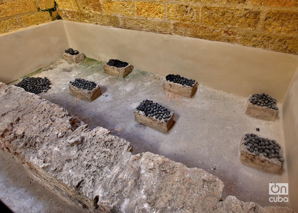 Polvorín in the castle of Santo Domingo de Atarés, in Havana. Photo: Otmaro Rodríguez.