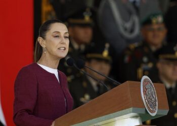 La presidenta mexicana Claudia Sheinbaum. Foto: EFE.