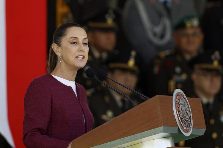 La presidenta mexicana Claudia Sheinbaum. Foto: EFE.