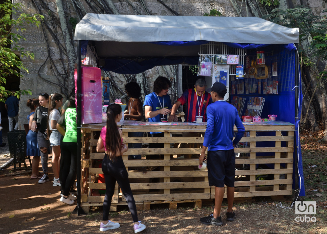 Feria Internacional del Libro de La Habana 2025, en el parque Morro-Cabaña. Foto: Otmaro Rodríguez.