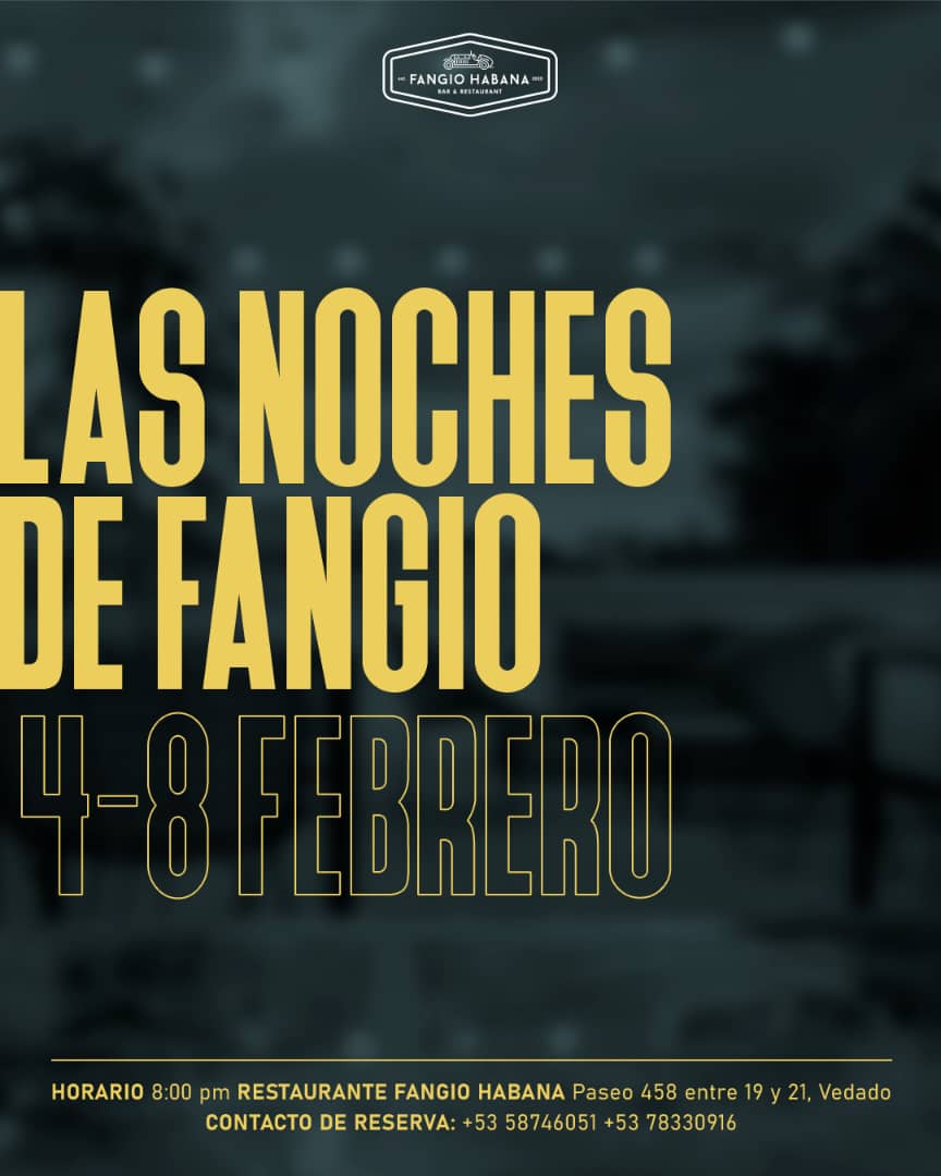 Fangio Habana 4-8 febrero