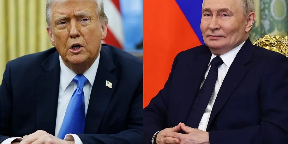 Presidentes Donald Trump y Vladimir Putin se verán las caras en Arabia Saudita. Foto: EFE / Archivo.