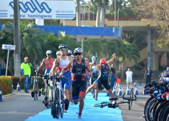 Triatlon-Habana-2025-Marina Hemingway. Foto: Ricardo López Hevia.