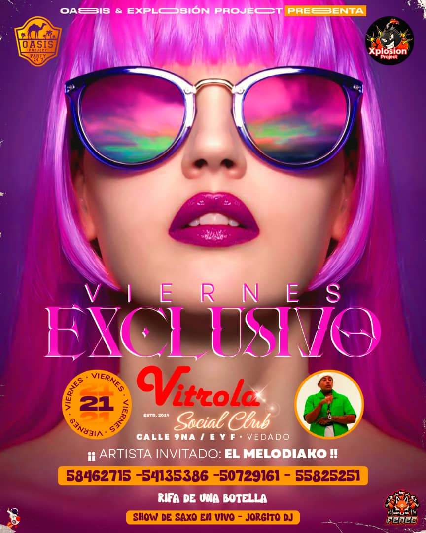 Viernes exclusivo en Vitrola