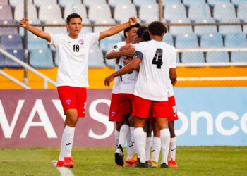 Cuba venció 3-1 a su similar de San Cristóbal y Nieves. Foto: Norvin Mendoza/STRAFFON Images, archivo.