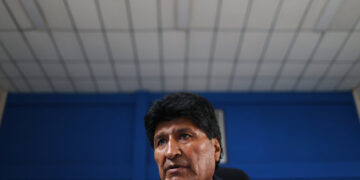 Fotografía de archivo del expresidente boliviano Evo Morales. Foto: Luis Gandarillas / EFE / Archivo.