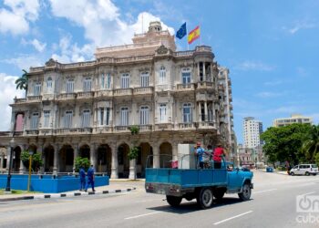 La Embajada de España en La Habana. Foto: Otmaro Rodríguez.