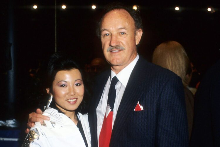 Gene Hackman y su esposa Betsy Arakawa. Foto: Donaldson Collection/Michael Ochs Archivos.