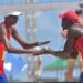 Noslen Díaz y Jorge Luis Alayo consiguieron este viernes su segundo triunfo en el Pro Tour Mundial de Voleibol de Playa. Foto: FIVB