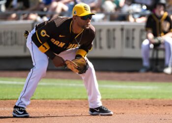 Yulieski Gurriel con los Padres de San Diego. Foto: Padres de San Diego / Archivo.