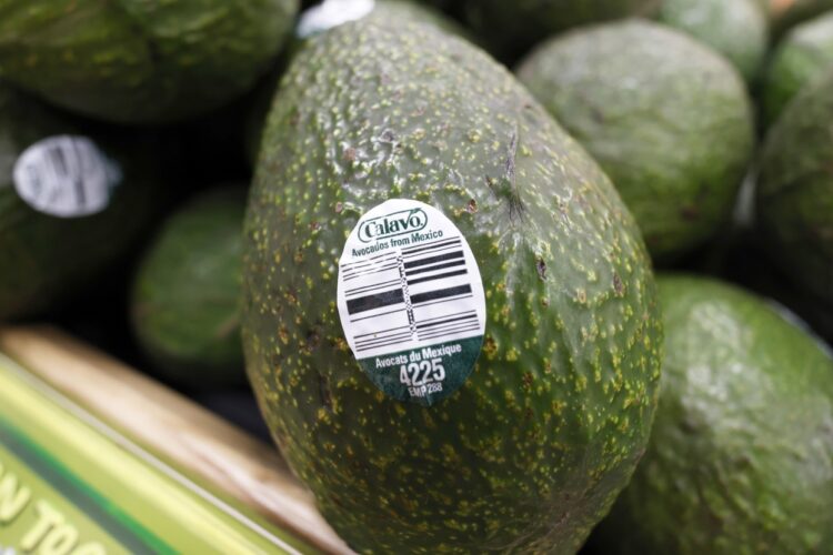 Aguacates de México en una tienda de comestibles en Palm Springs, California. Foto: John G Mabanglo/EFE.