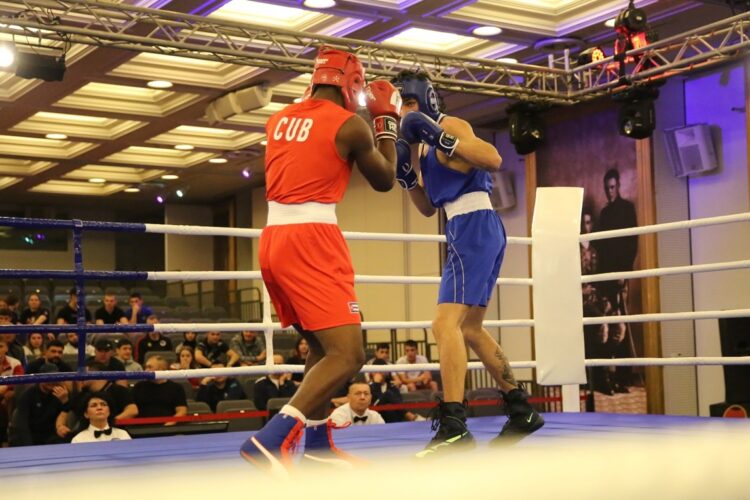 Uno de los cubanos en el Mundial Juvenil de Montenegro. Foto: EUBC.