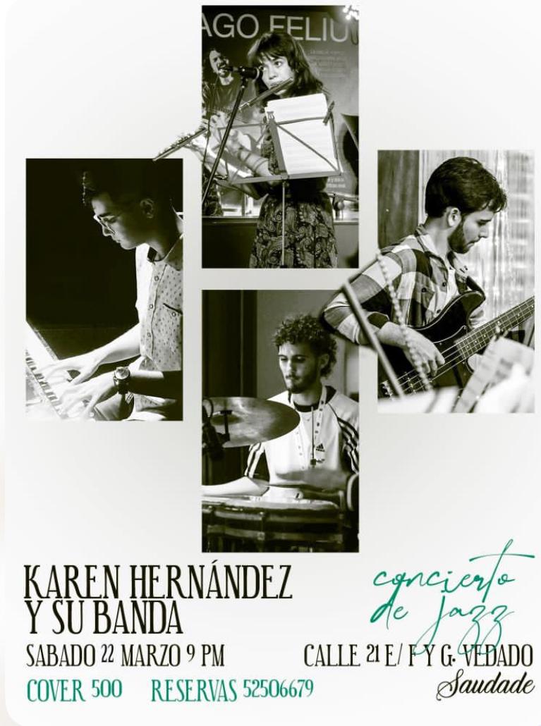 karen hdez en concierto