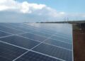 Paneles fotovoltaicos en el parque solar La Sábana, en Bayamo. Foto: Tomada del perfil de Facebook de la Empresa Eléctrica de Granma.