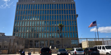 Embajada de EE.UU. en La Habana. Foto: Otmaro Rodríguez.