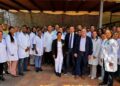 Brigada médica cubana en Calabria, Italia. Foto: Tomada de Prensa Latina.