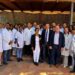 Brigada médica cubana en Calabria, Italia. Foto: Tomada de Prensa Latina.