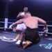 Julio César La Cruz derrota por se impuso por KO al montenegrino Dilan Prasovic, durante un cartel profesional en Varadero. Foto: Jit Deporte Cubano / Facebook.