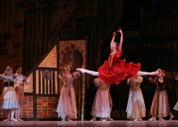 Sadaise Arencibia en "Don Quijote". Foto: Nancy reyes. Cortesía del Ballet Nacional de Cuba.