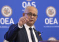 El nuevo secretario general de la OEA,  el surinamés Albert Ramdin, pone la crisis de Haití como su más alta prioridad
Foto:  EFE/Lenin Nolly