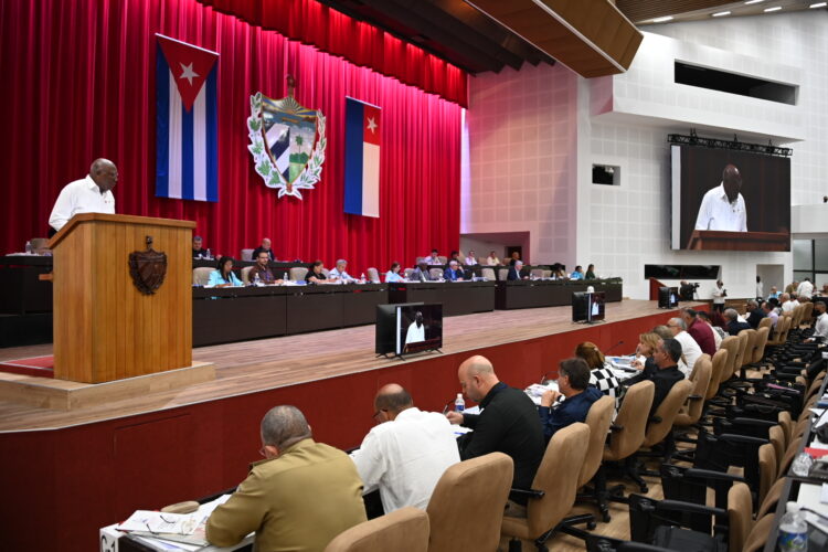 La Asamblea Nacional del PP. Foto: Presidencia de Cuba.