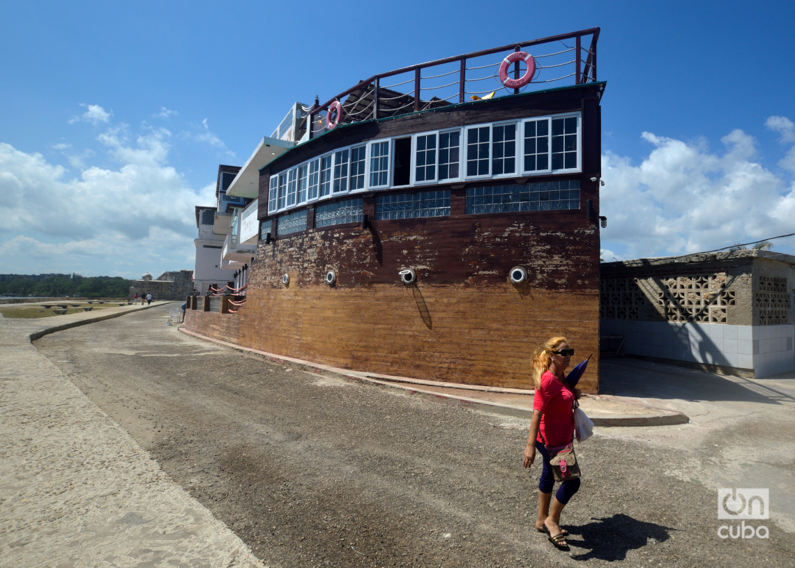 Inmueble es conocido como la Casa Barco, en Cojímar. Foto: Otmaro Rodríguez.