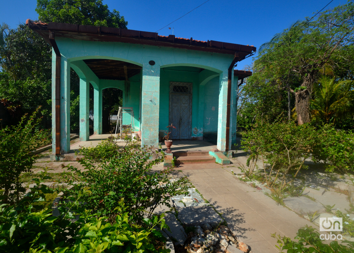 En esta casa de Cojímar vivió la artista Eloisa Alvarez Guedes. Foto: Otmaro Rodríguez.