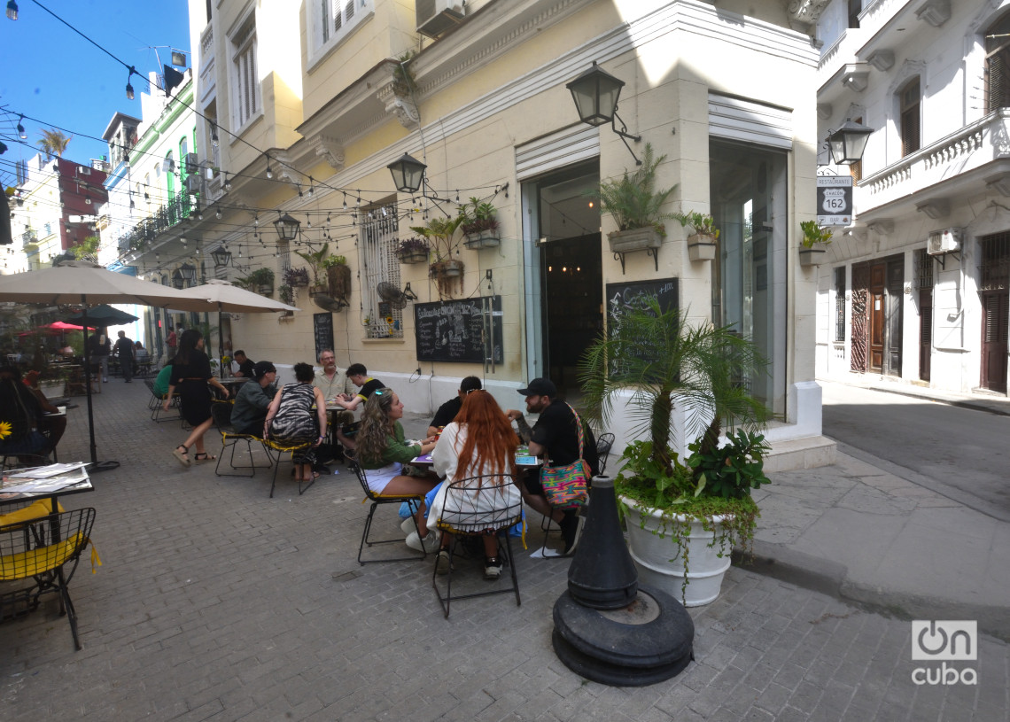Restaurante Chacón 162, en La Habana Vieja. Foto: Otmaro Rodríguez.