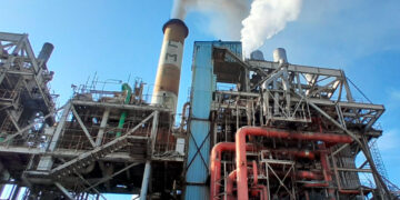 Termoeléctrica Carlos Manuel de Céspedes, en Cienfuegos. Foto: Empresa Termoeléctrica de Cienfuegos / Archivo.