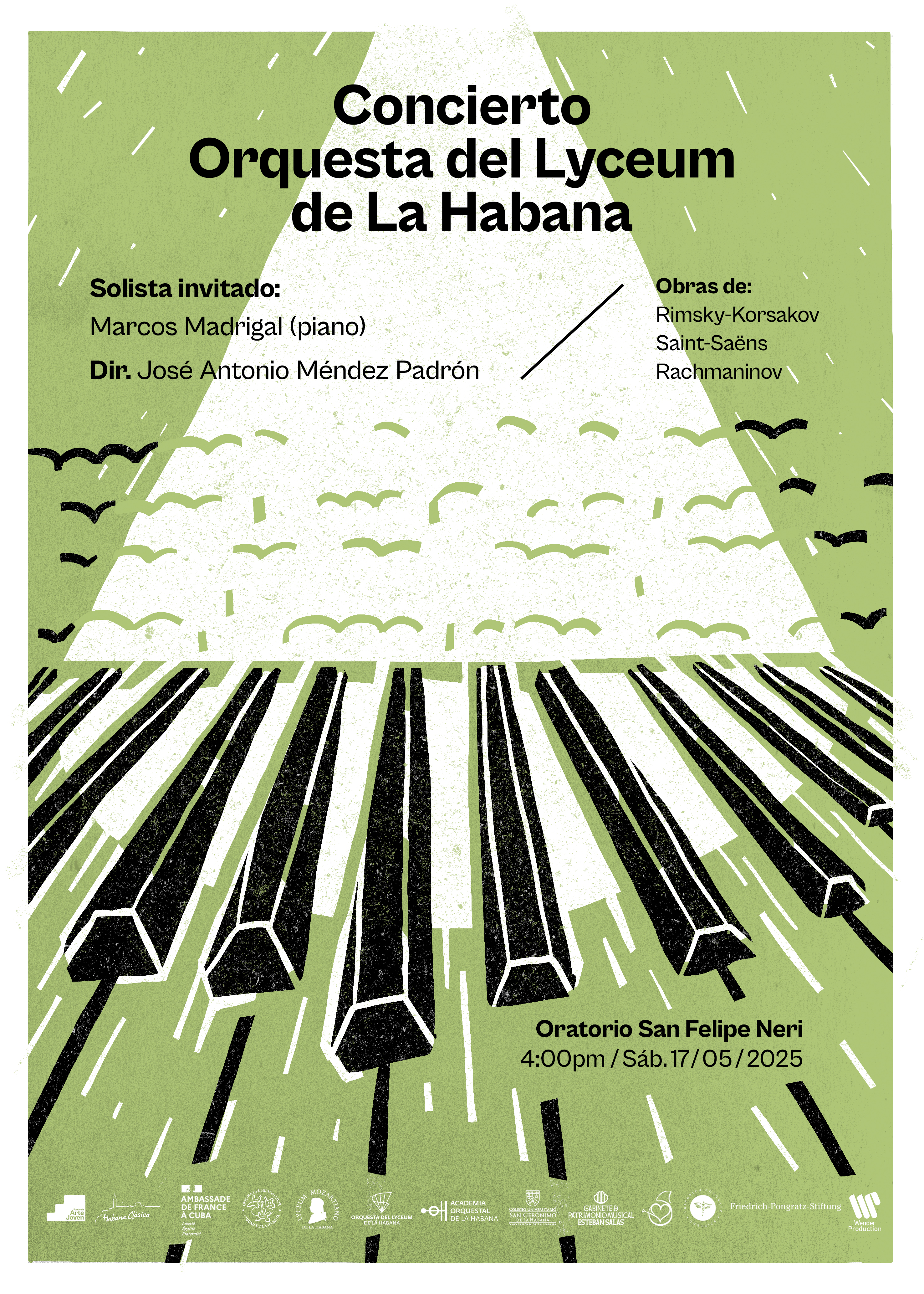 Concierto Marcos Madrigal y Lyceum Habana