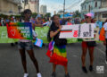 Desfile de la comunidad LGTBIQ+ de Cuba contra la homofobia y la transfobia, en La Habana, el 10 de mayo de 2025. Foto: Otmaro Rodríguez.