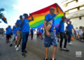 Desfile de la comunidad LGTBIQ+ de Cuba contra la homofobia y la transfobia, en La Habana, el 10 de mayo de 2025. Foto: Otmaro Rodríguez.