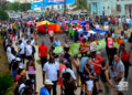 Desfile de la comunidad LGTBIQ+ de Cuba contra la homofobia y la transfobia, en La Habana, el 10 de mayo de 2025. Foto: Otmaro Rodríguez.