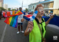 Desfile de la comunidad LGTBIQ+ de Cuba contra la homofobia y la transfobia, en La Habana, el 10 de mayo de 2025. Foto: Otmaro Rodríguez.