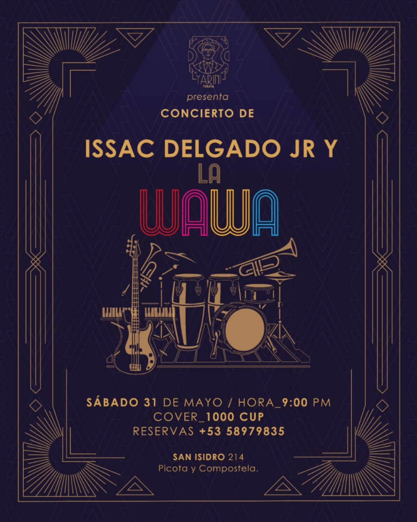 Issac Delgado Jr. en Yarini 