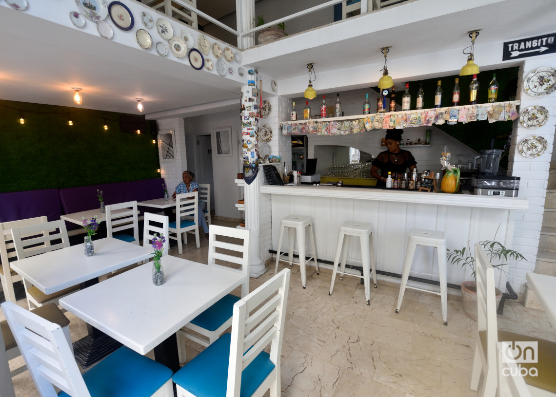 Restaurante Lo de Monik, en La Habana Vieja. Foto: Otmaro Rodríguez.