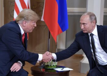 Putin y Trump. Foto: Novayagazeta.