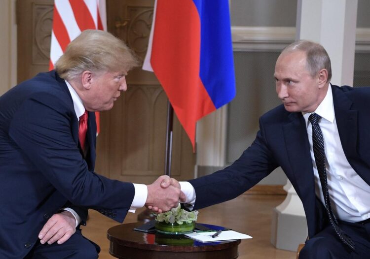 Putin y Trump. Foto: Novayagazeta.