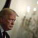 El presidente Trump en la Casa Blanca. Foto: EFE/Pool.