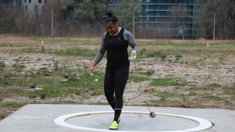 Gipsy Moreno. Foto: Tvklan vía Deporcuba.